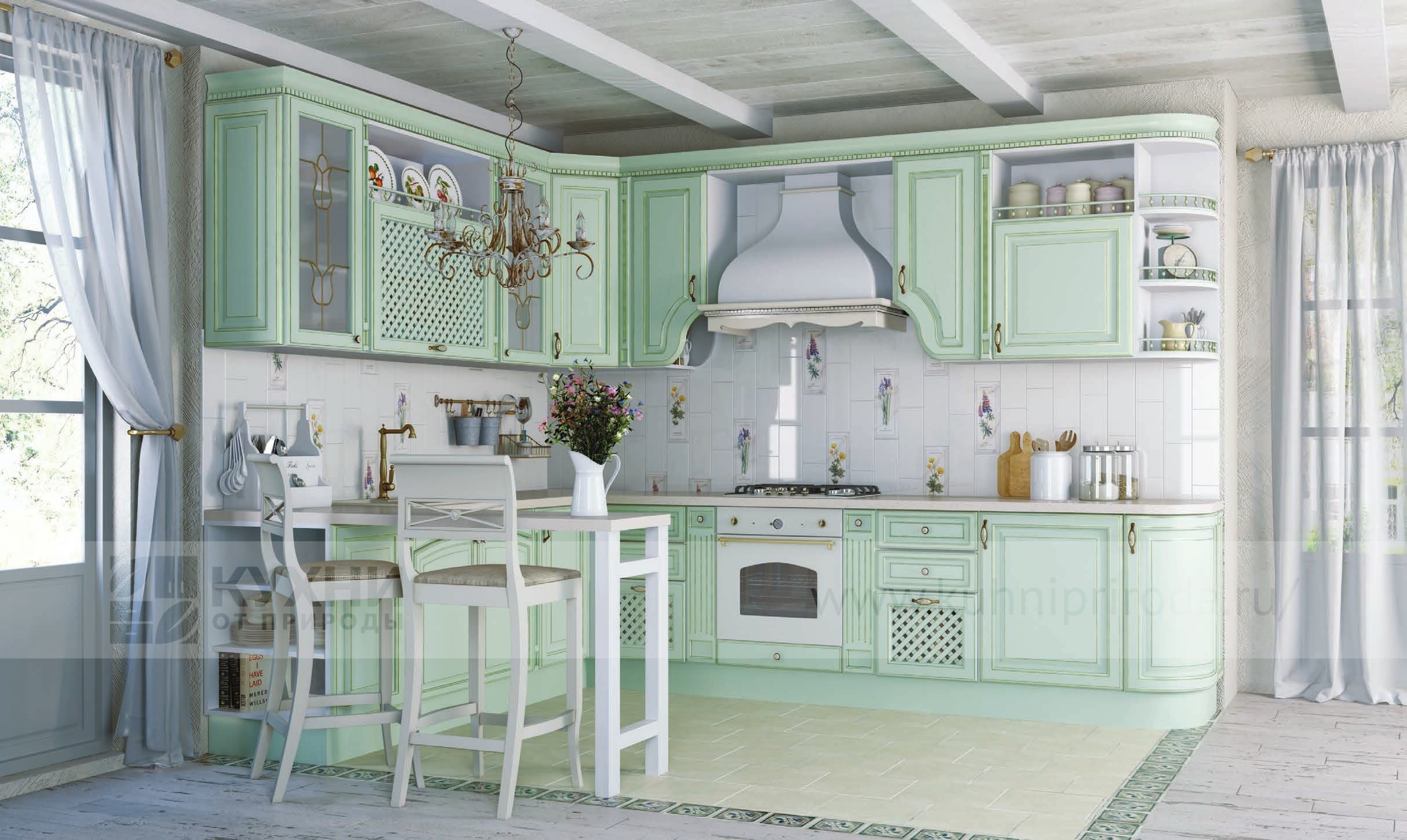 Кухня в стиле прованс: фото интерьера, идеи - блог Lazurit